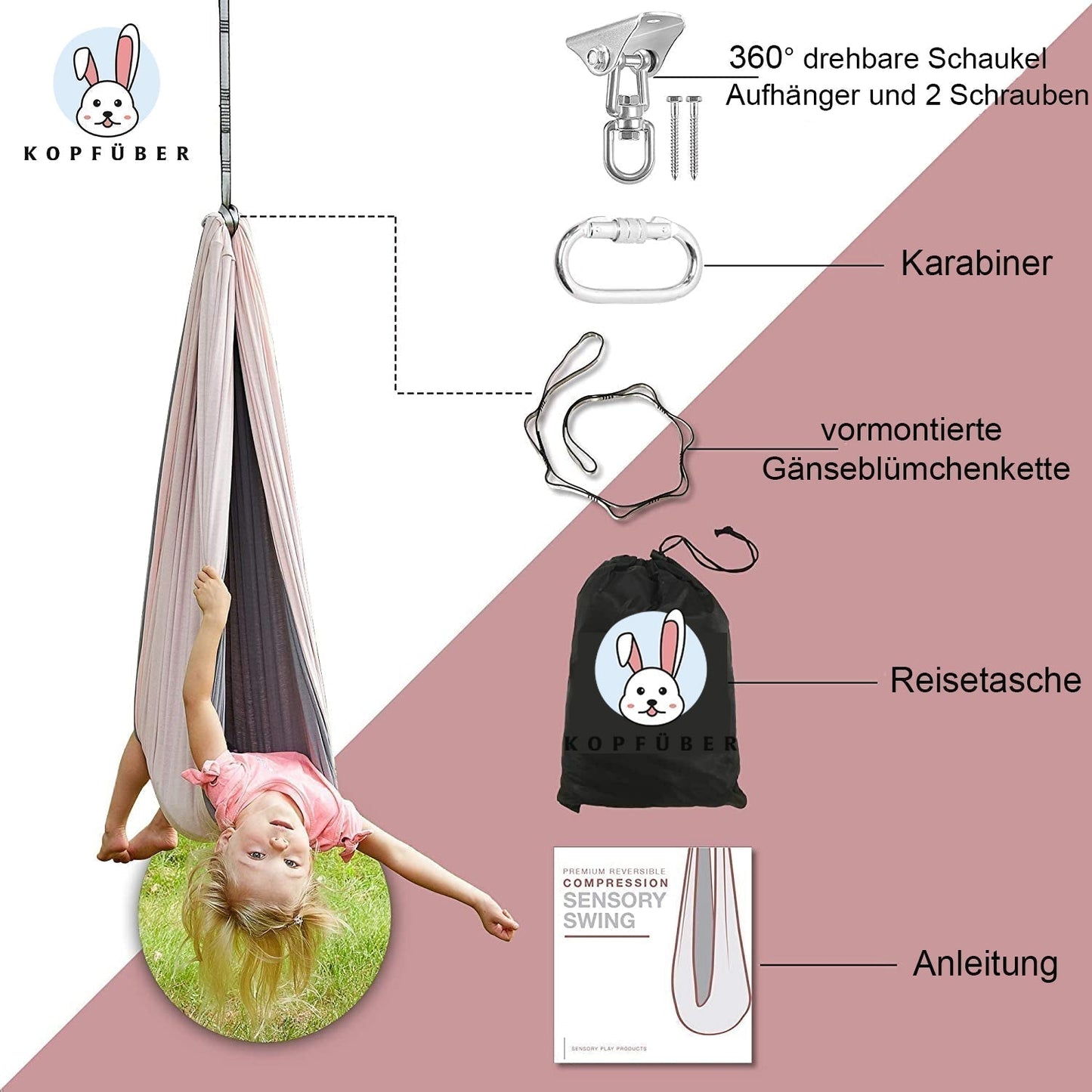 Therapieschaukel Tuch